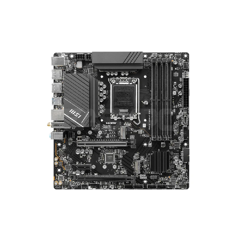 MSI PRO B760M-A WIFI D5 Socket LGA 1700 DDR5 Motherboard