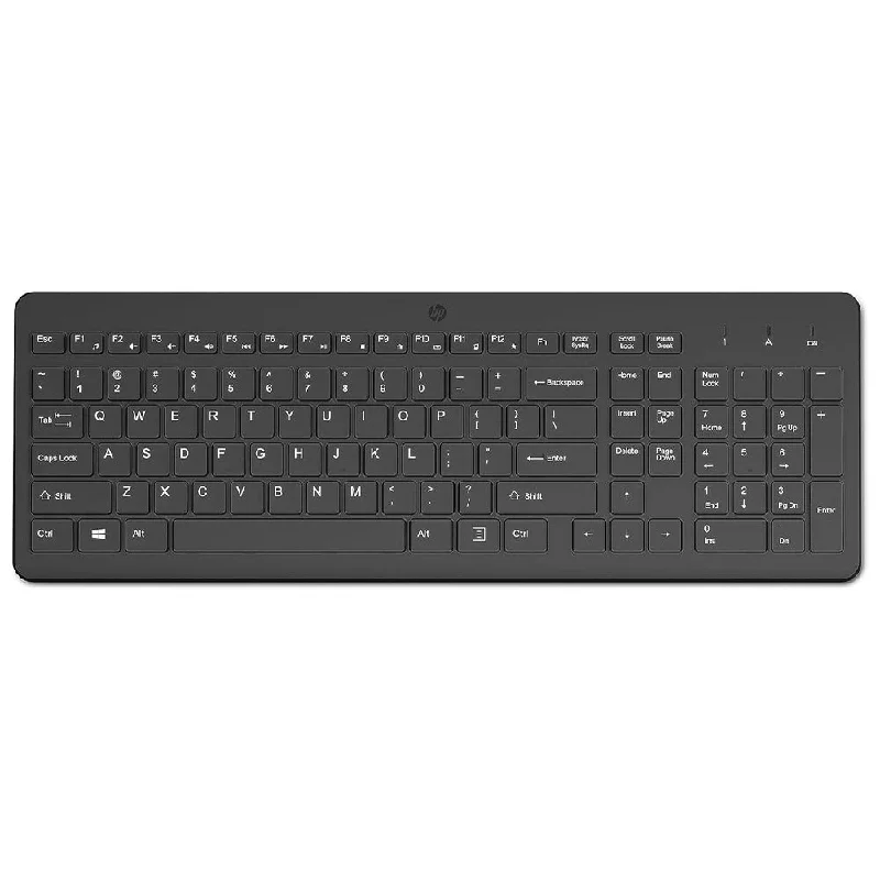 HP 220 Wireless Keyboard English & Arabic - Black