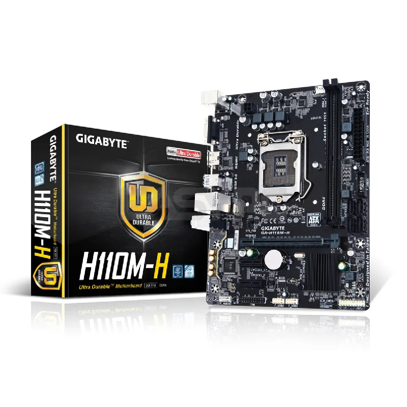 Gigabyte H110M H Motherboard Socket 1151 Ddr4