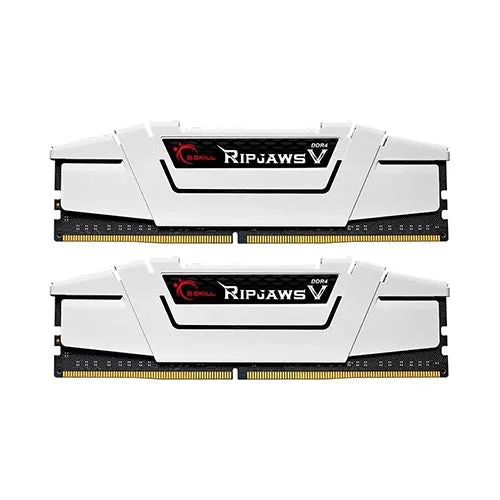 G.Skill Ripjaws V 32GB White Dual DDR4 3600Mhz CL18 F4-3600C18D-32GVW