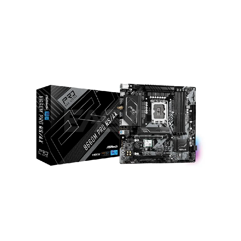 Asrock B660M Pro RS/AX WIFI Socket LGA 1700 Ddr4 Gaming Motherboard