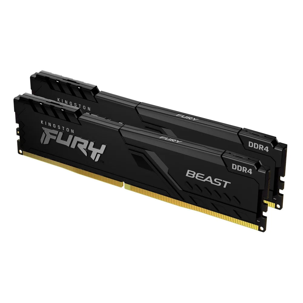 Kingston Technology FURY 16GB 2666MT/s DDR4 CL16 DIMM (Kit of 2) Beast Black