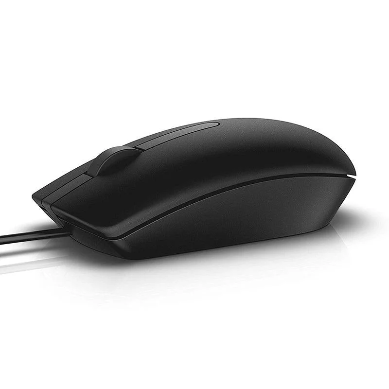 DELL MS116 WIRED USB OPTICAL MOUSE (BLACK) - RETAIL PACKAGING