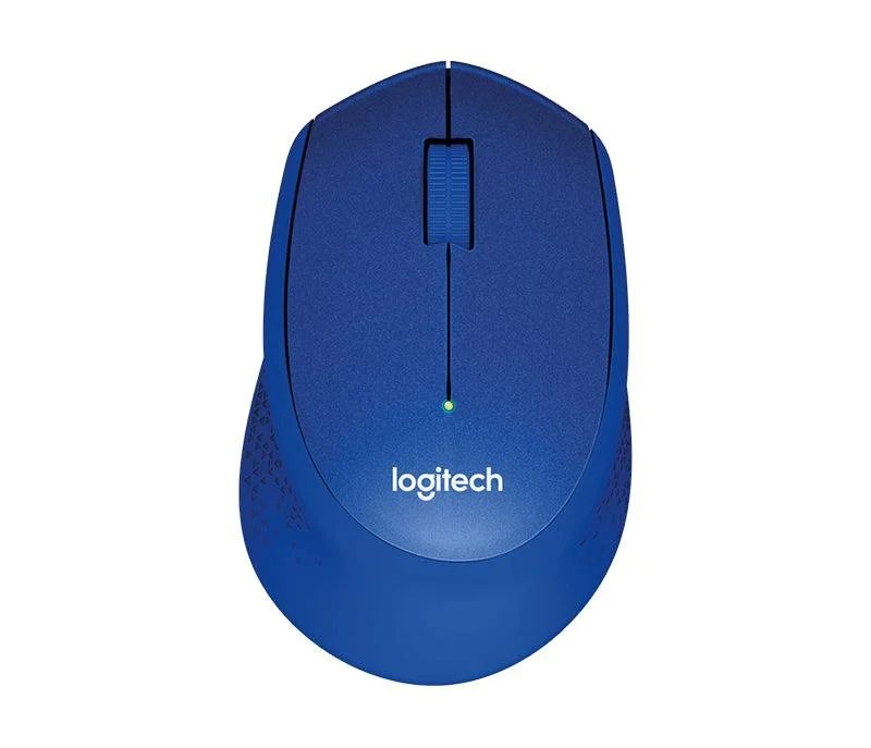 LOGITECH Optical | 2.4GHz | 10m | 1000DPI | Nano receiver | 91g | Blue (910-004915)