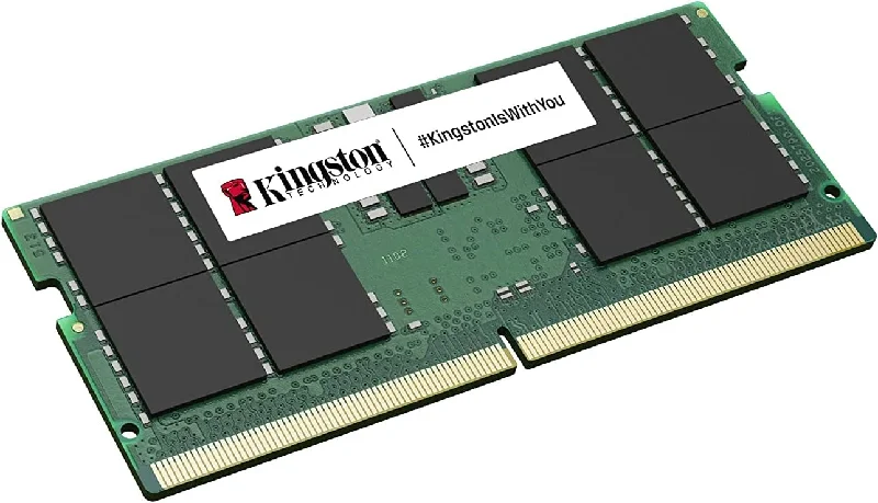 Kingston 32GB DDR5 RAM 4800MHz CL40 SODIMM Laptop Memory