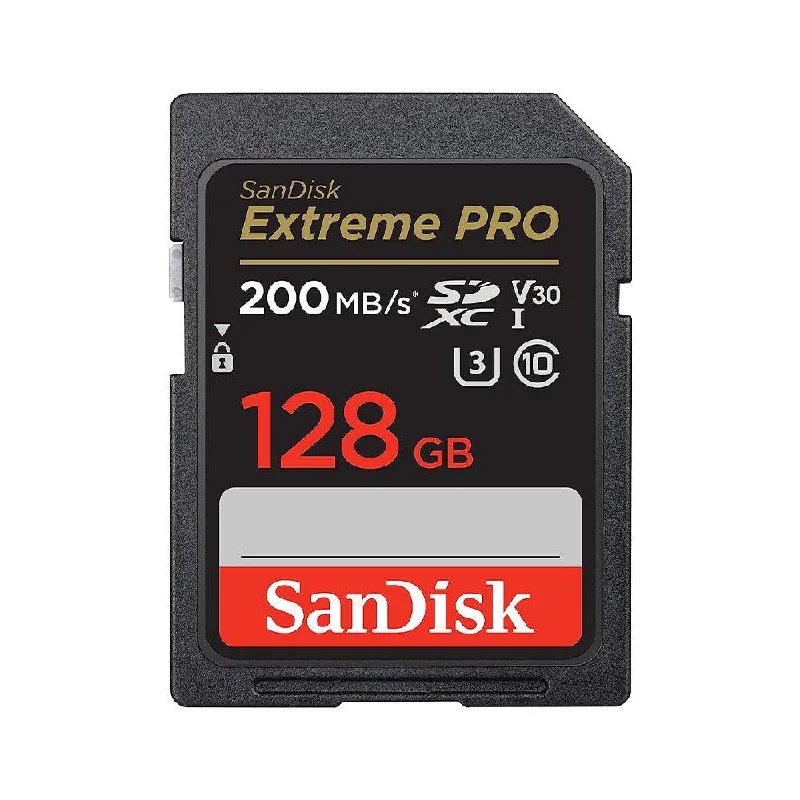 SanDisk Extreme Pro 128GB SDXC UHS-I Memory Card