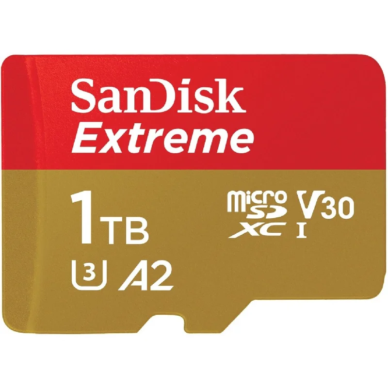 SanDisk Extreme 1TB UHS-I microSD Card - High-Speed Storage Solution [Discontinued]