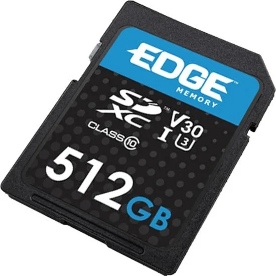 EDGE PE256821 512GB SDXC Card, High Capacity Storage Solution