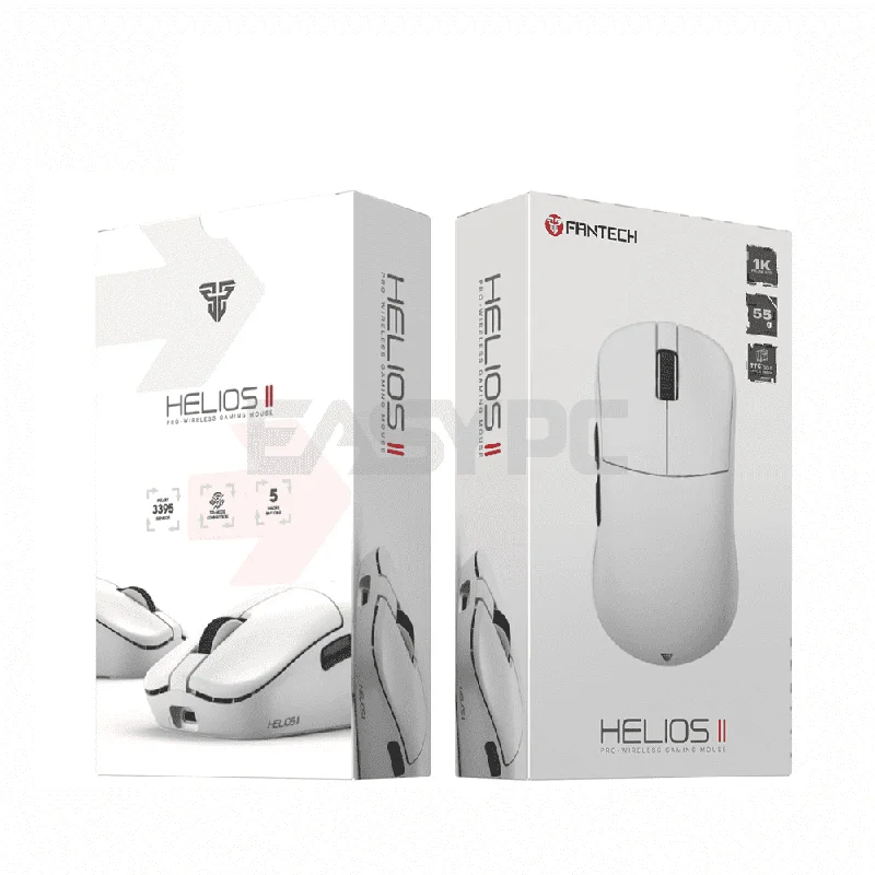 Fantech XD3 V3 Helios II 1k polling rate Tri-mode Mouse White