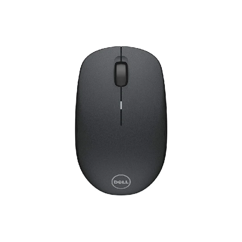 Dell WM126 1000DPI 2.4Ghz USB Optical Sensor Wireless Mouse - Black