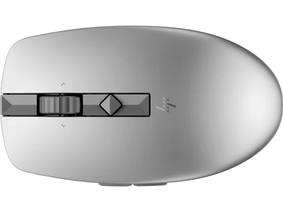 HP 710 Rechargeable Silent Silver Bluetooth Mouse