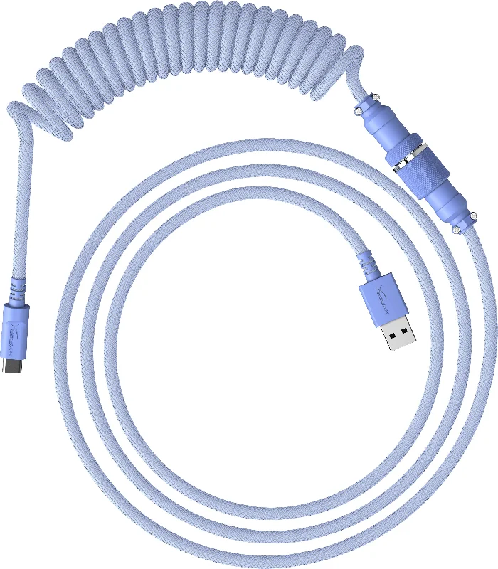 HP HyperX USB-C Coiled Cable Light Purple (6J682AA)