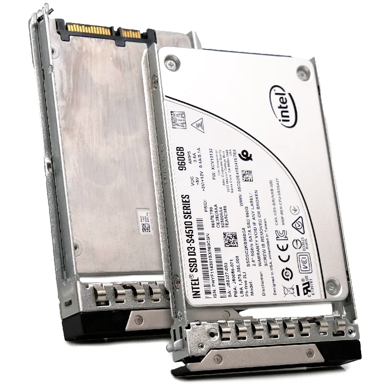 Dell G14 SSDSC2KB960G7R 04T7DD 960GB 7.68 PBW SATA 6Gb/s 3D TLC 2.5in Refurbished SSD