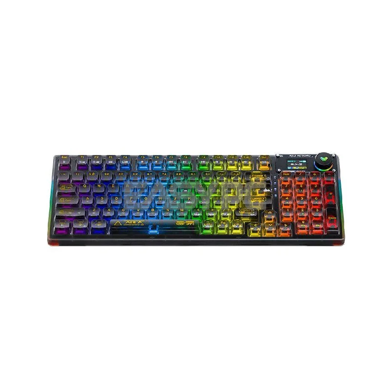 Aula F98 PRO RGB Gaming Mechanical Hotswappable Keyboard Black