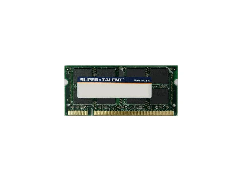 Super Talent Ddr2-800 Sodimm 1Gb/128X8 Micron Chip Notebook Memory