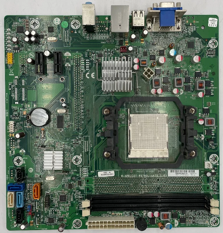 HP Pavilion Slimline s5710f Desktop H-APRICOT-RS780L-uATX Motherboard- 624832-001