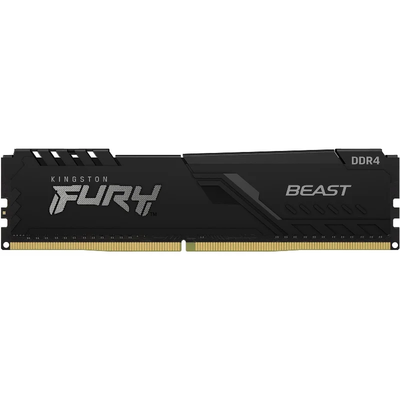 Kingston 16GB 3200MHz DDR4 CL16 DIMM FURY Beast Black Heatsink