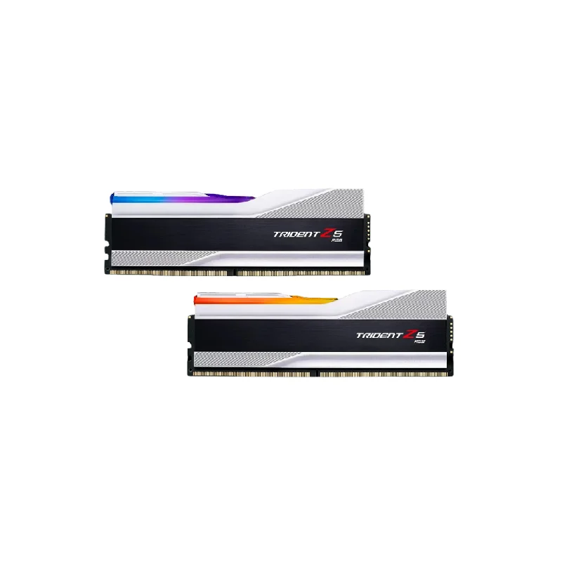 G.Skill Trident Z5 RGB 64GB 2X32G DDR5 6000MT/s White Desktop Memory F5-6000J3040G32GX2-TZ5RW