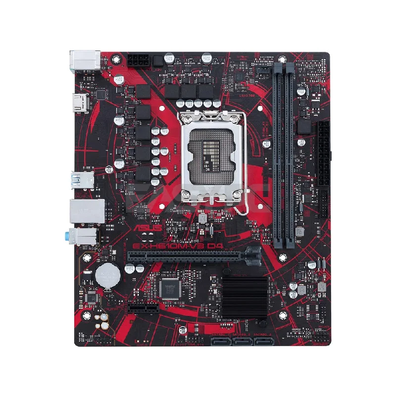 Asus Prime EX-H610M-V3 Socket LGA 1700 Ddr4 Motherboard Durable PCIe 4.0 Slot VR Ready