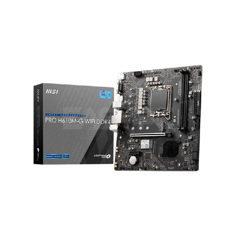 Msi PRO H610M-G WIFI Socket LGA 1700 Ddr4 Motherboard