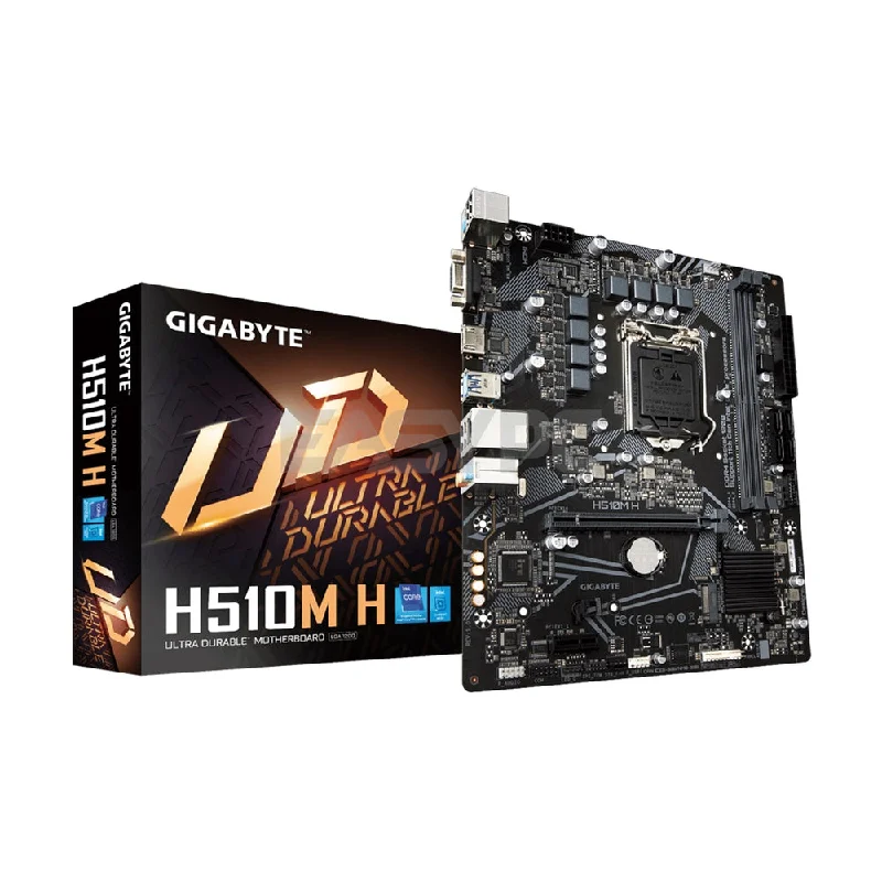 Gigabyte H510M-H Socket LGA 1200, Smart Fan 6, High-Quality Audio Durable Ddr4 Motherboard