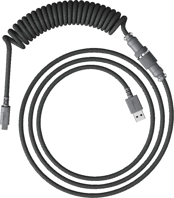 HP HyperX USB-C Coiled Cable Gray (6J678AA)