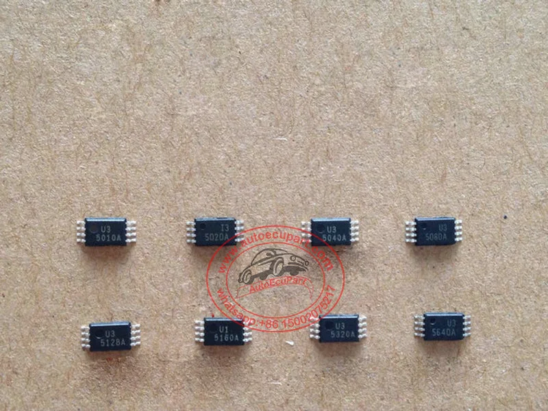 40pcs/lot TSSOP8 25010 25020 25040 25080 25128 25160 25320 25640 EEPROM Chip Component IC Original New