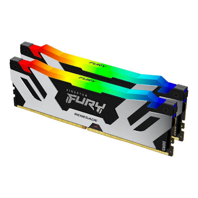 Kingston Technology FURY 64GB 6400MT/s DDR5 CL32 DIMM (Kit of 2) Renegade RGB XMP