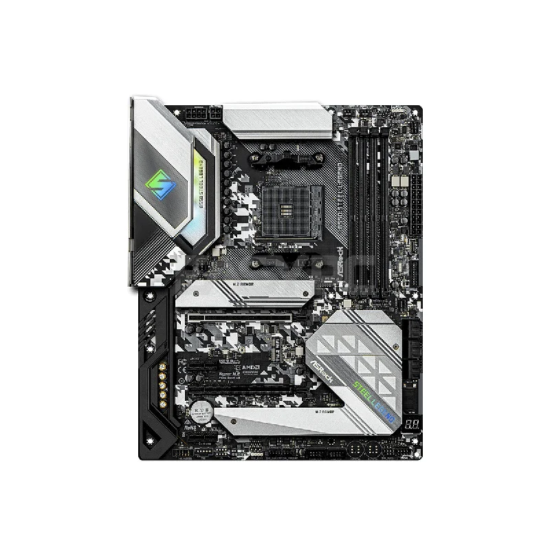 Asrock B550 Steel Legend Socket Am4 Ddr4 Motherboard