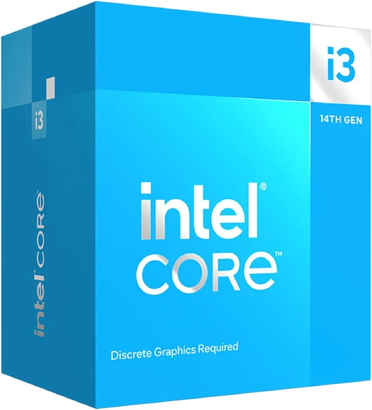 Intel Core i3-14100F Desktop Processor 4 cores (4 P-cores + 0 E-cores)