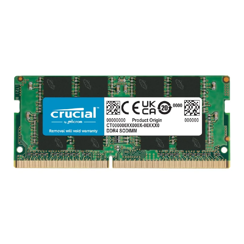 Crucial 8GB DDR4 3200 MHz SO-DIMM Notebook Memory - Tray