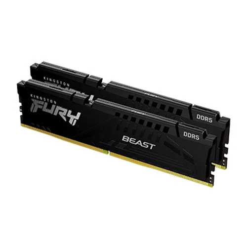 Kingston Fury Beast 16GB 2x8 DDR5 5200 CL40 KF552C40BBK2-16 Desktop Memory