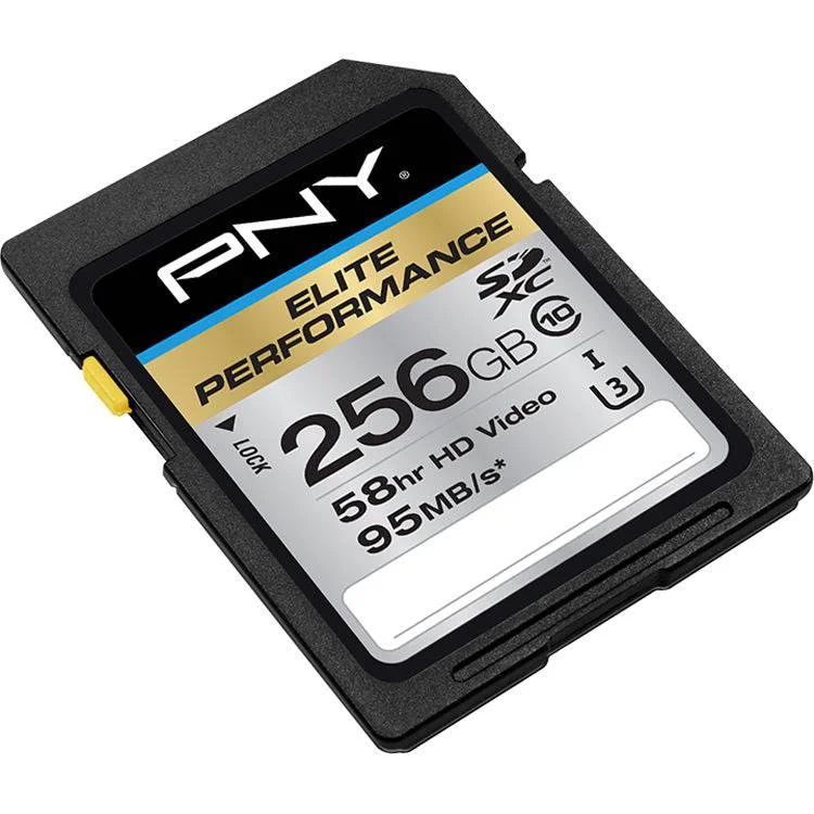 PNY Technologies 128GB Elite Performance UHS-1 SDXC Memory Card (U3, Class 10)