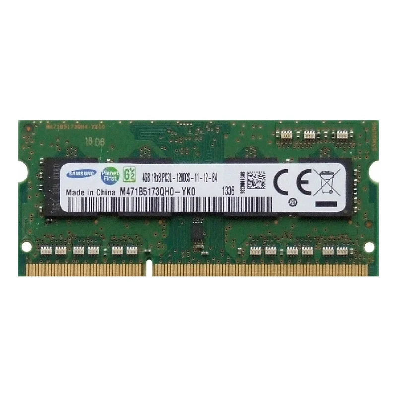 4GB DDR3 1600MHz PC3L-12800S SO-DIMM 204 Pin Mix Branded Notebook Laptop Memory RAM (Refurbished 1 x 4GB Module)