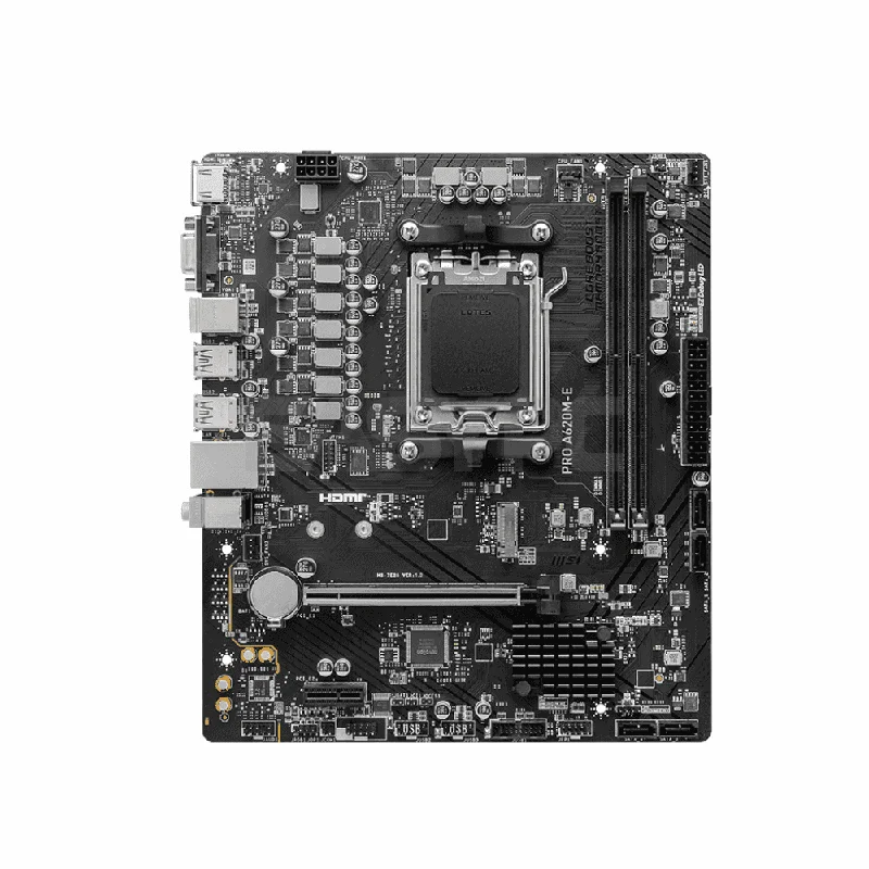 MSI PRO A620M-E Socket Am5 Ddr5 Motherboard