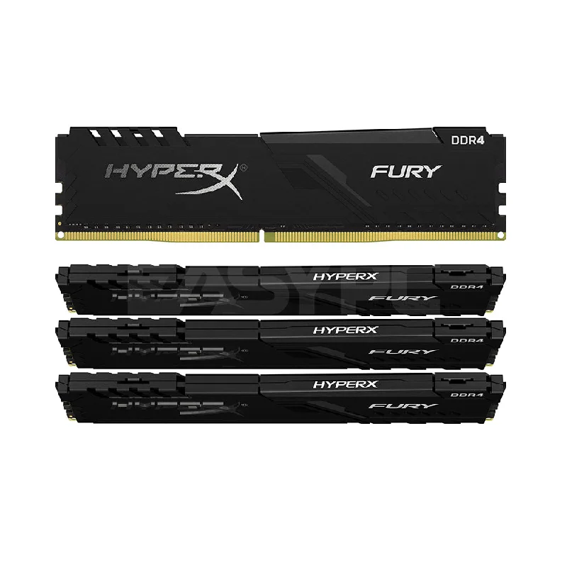 Kingston HyperX Fury Memory 1x8gb Ddr4-2666 CL16 Black RGB