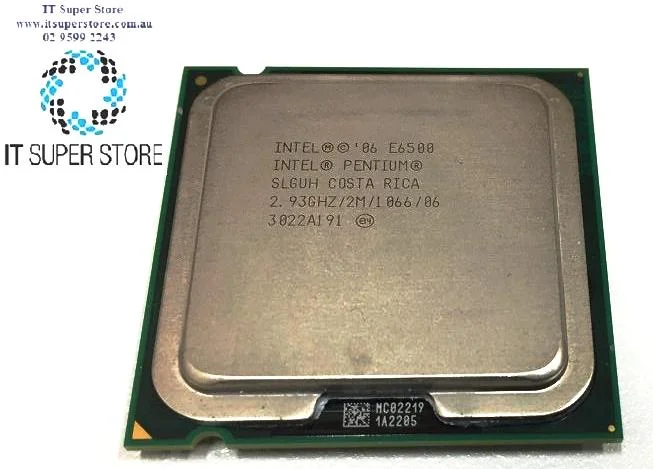 Intel Pentium E6500 2.93GHz CPU SLGUH Used