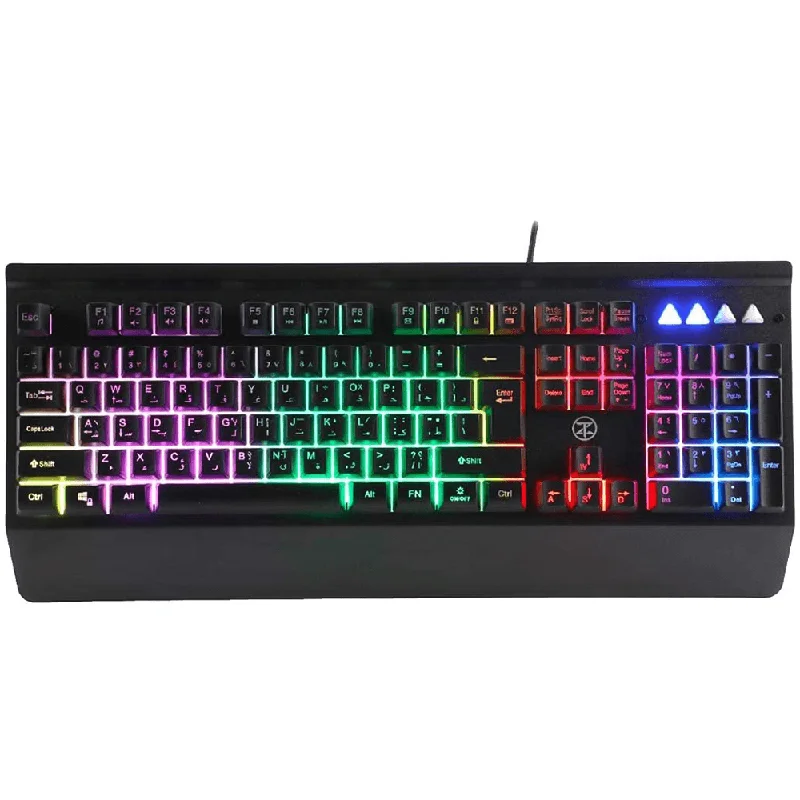 Techno Zone E-8 Wired Gaming Keyboard English & Arabic