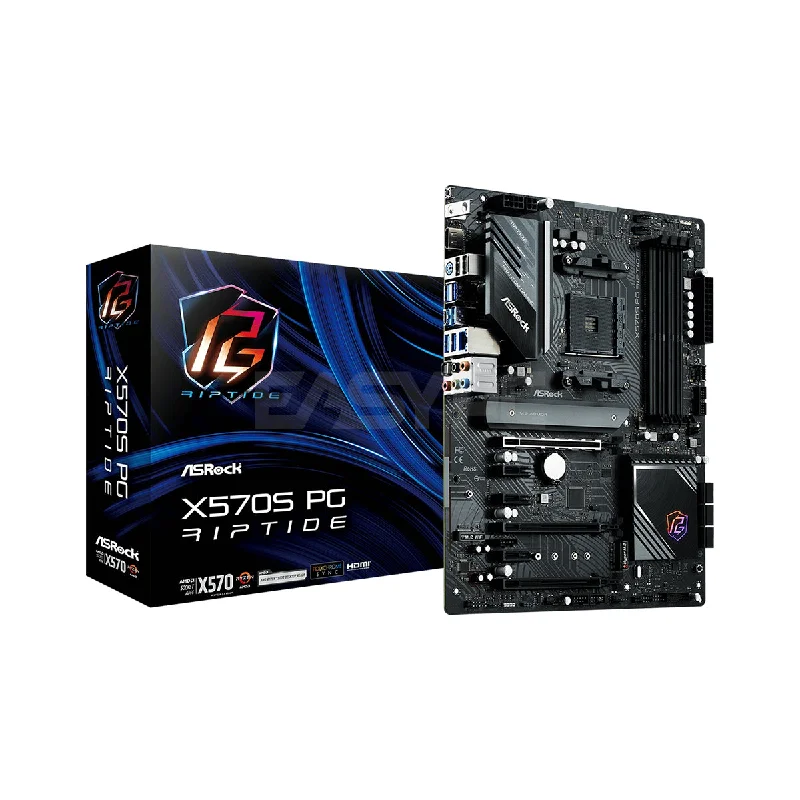 Asrock X570S Phantom Gaming Riptide Socket Am4 Ddr4 Motherboard