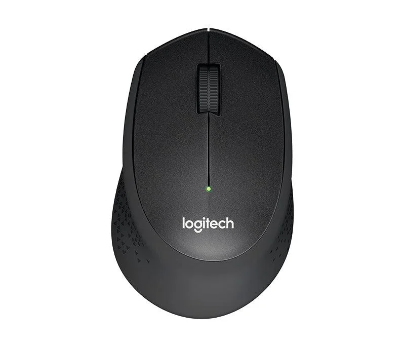 LOGITECH Optical | 2.4GHz | 10m | 1000DPI | Nano receiver | 91g | Black (910-004914)