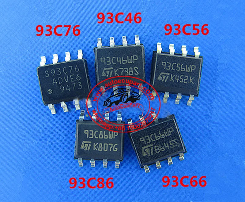 25pcs/lot 93Cxx SOP8 EPROM  IC Original New 93C46 93C56 93C66 93C76 93C86WP