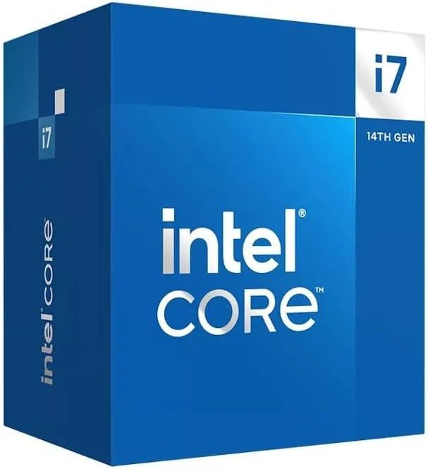 Intel Core i7 14700F Desktop Processor 20 cores (8 P-cores + 12 E-cores)